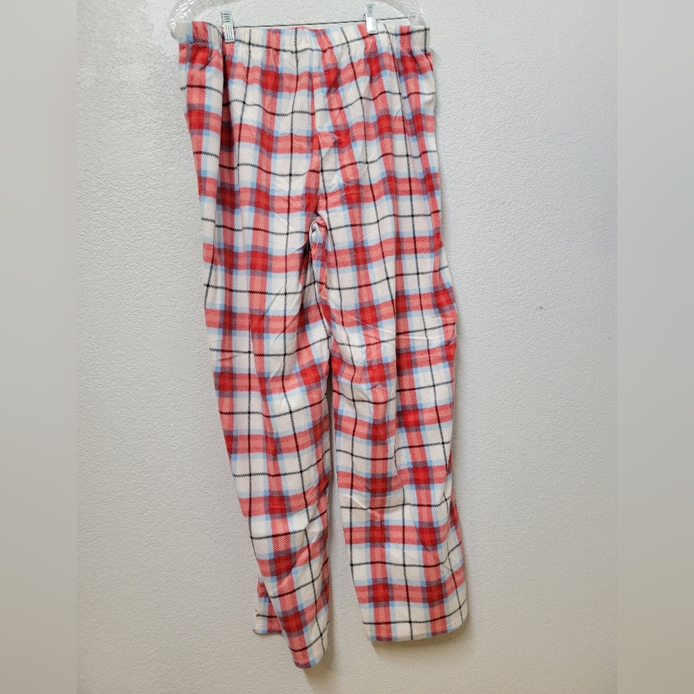 Buy now Wondershop Womens Red and White Plaid  Pajama Bottoms Nwt - Picture 4 of 4